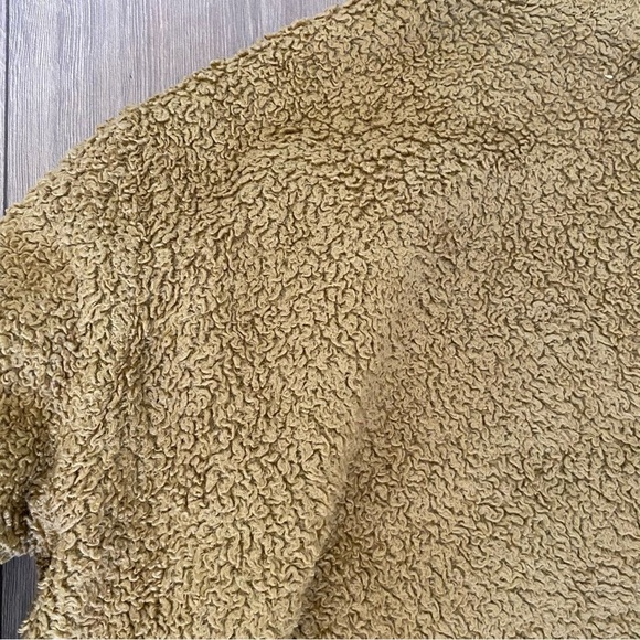 Patagonia Women’s Los Gatos 1/4 Zip Camel Brown Sherpa Pullover Large - Picture 8 of 10